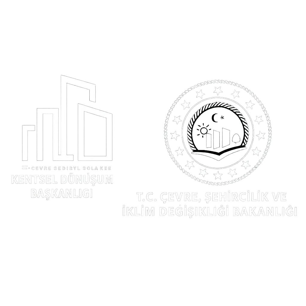Kentsel Dönüşüm Başkanlığı ve T.C. Çevre, Şehircilik ve İklim Değişikliği Bakanlığı lisanslı kuruluş görseli